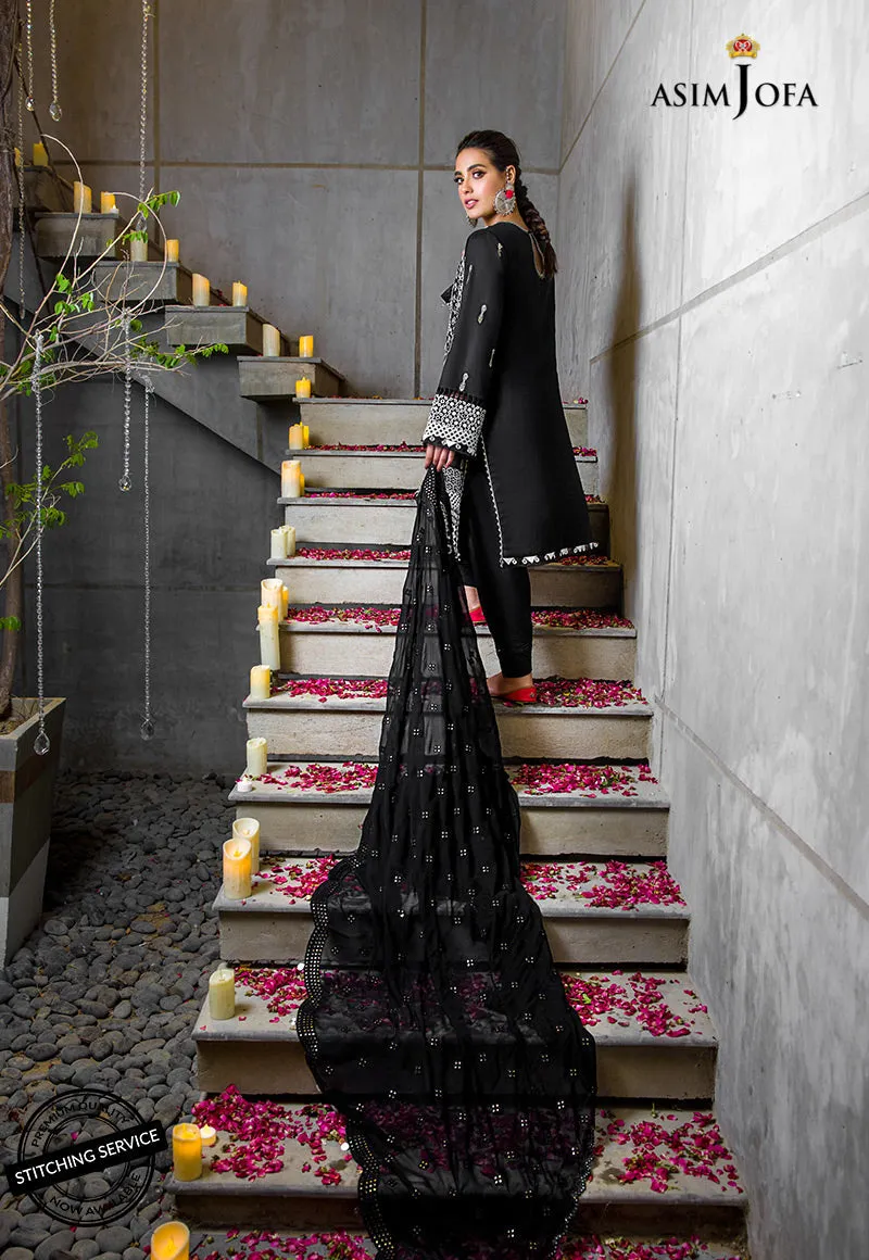 AJCK-02 | Asim Jofa Chikankari Eid Collection 2022 |  Unstitched Embroidered Lawn Suit