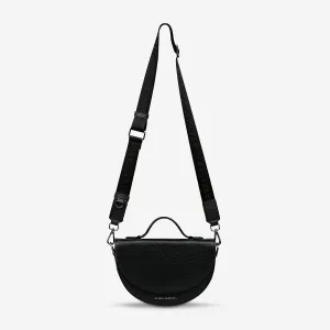 All Nighter Bag With Webbed Strap - Black