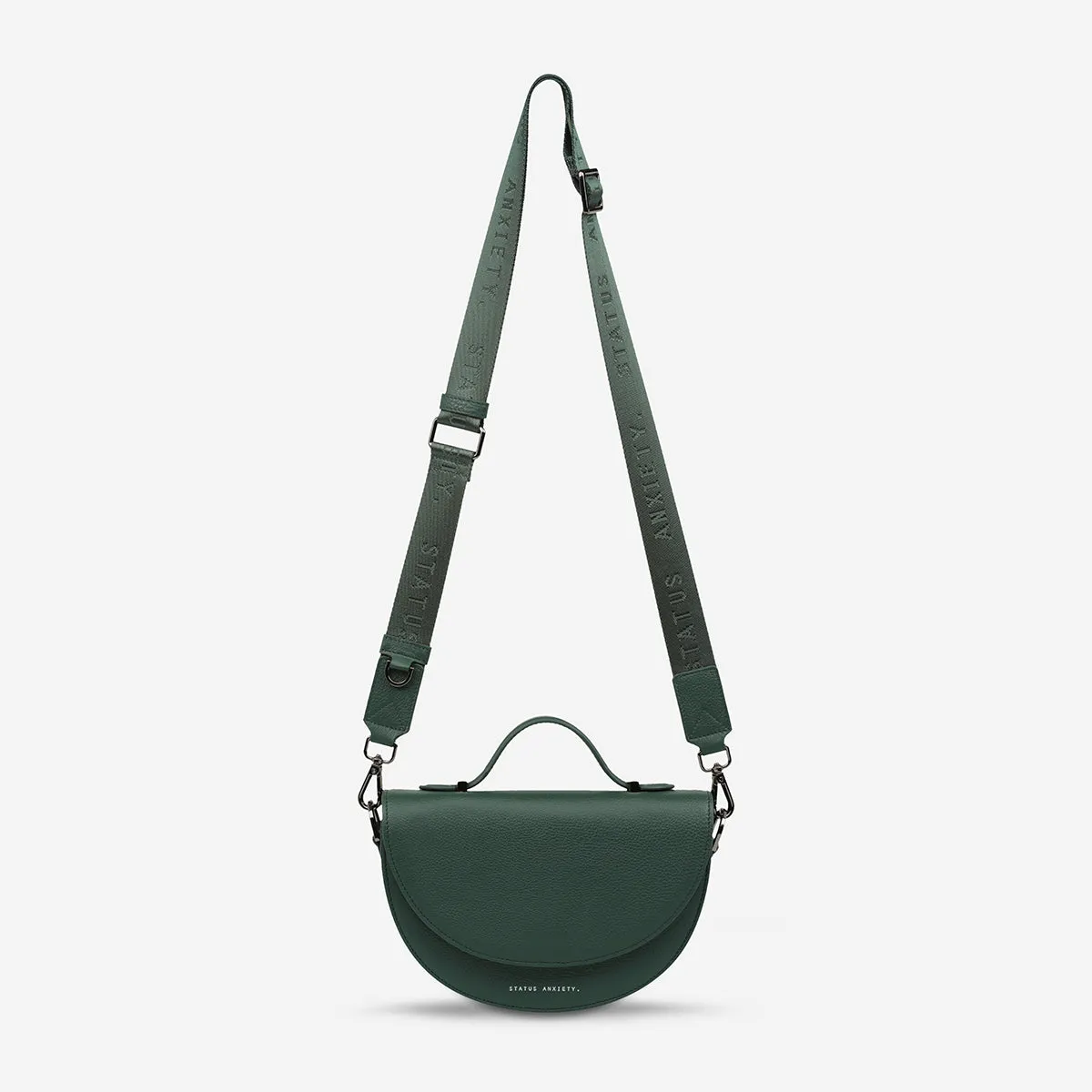 All Nighter Bag With Webbed Strap - Green