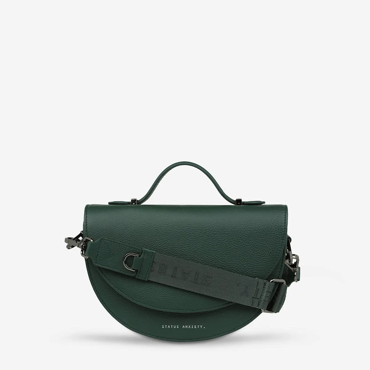 All Nighter Bag With Webbed Strap - Green