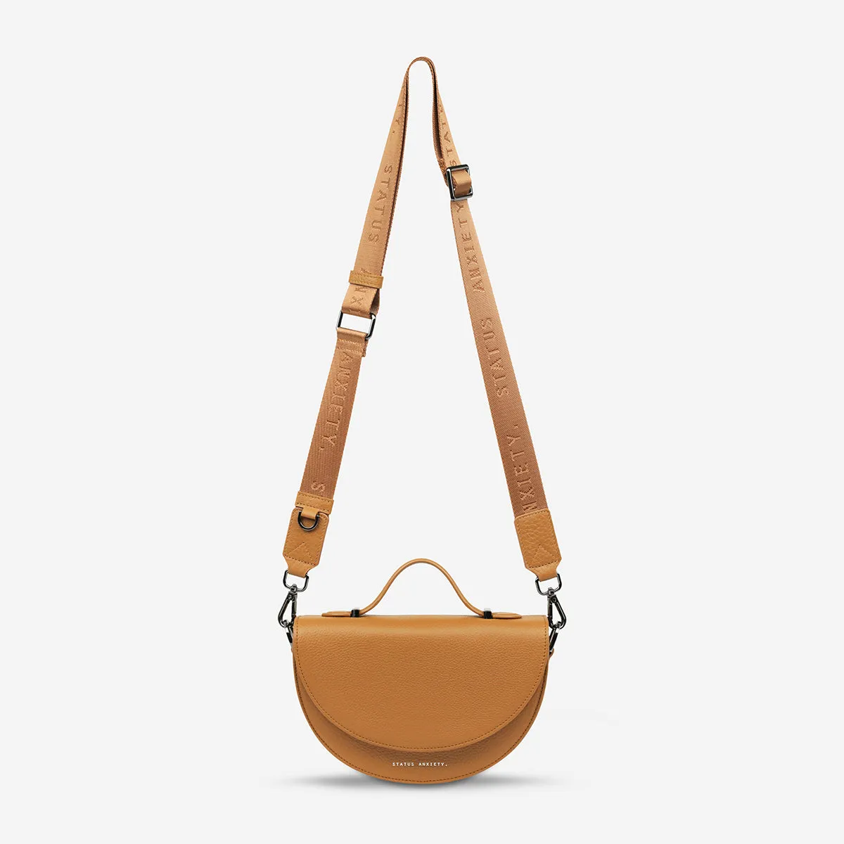 All Nighter Bag With Webbed Strap - Tan