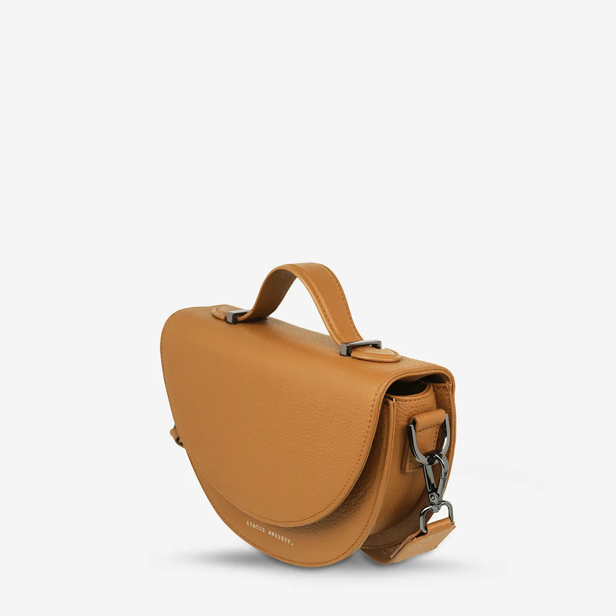 All Nighter Bag With Webbed Strap - Tan