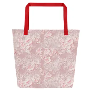 All-Over Print Large Tote Bag- Custom Bag- travel- weekend- shopping bag