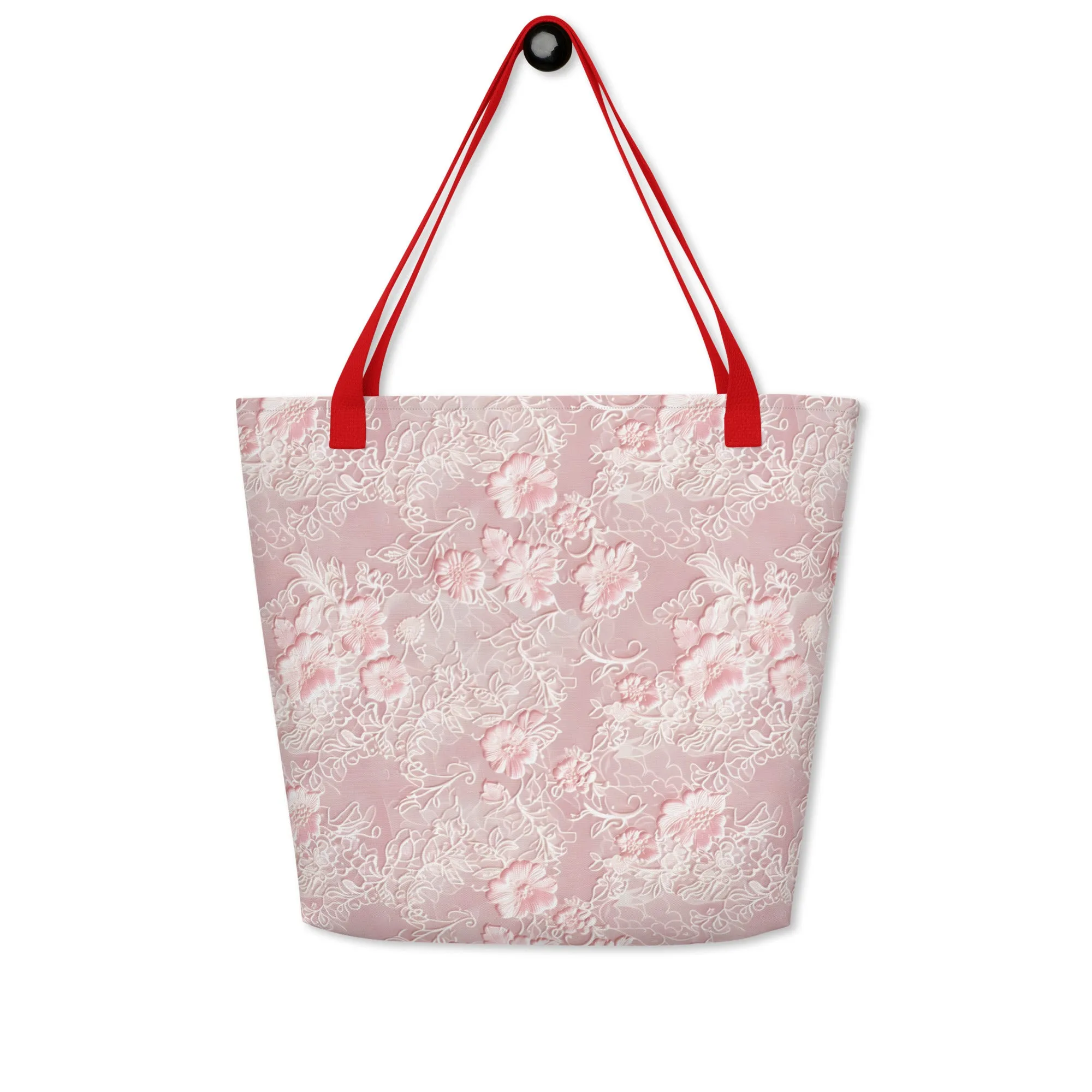 All-Over Print Large Tote Bag- Custom Bag- travel- weekend- shopping bag