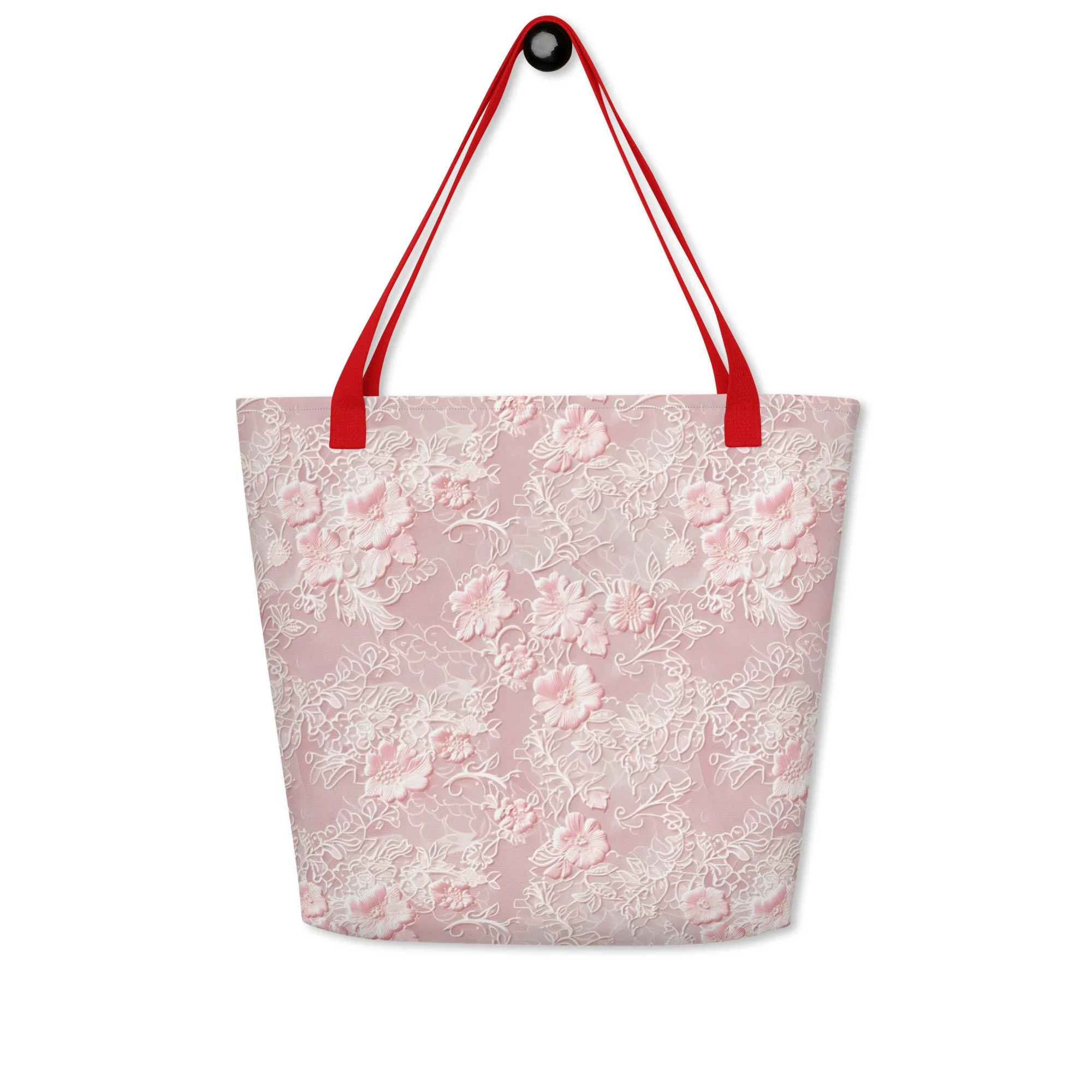 All-Over Print Large Tote Bag- Custom Bag- travel- weekend- shopping bag