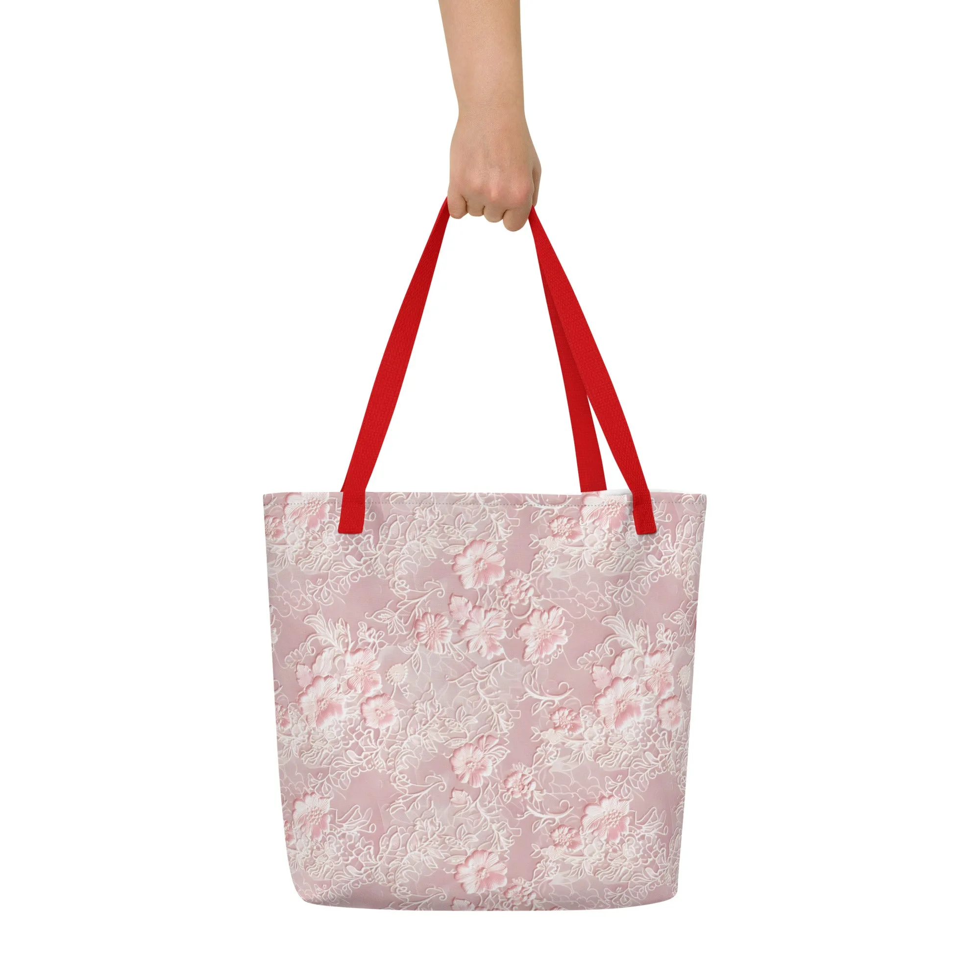 All-Over Print Large Tote Bag- Custom Bag- travel- weekend- shopping bag