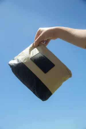 ALOHA Collection - Small Pouch Dipped Black/Dune