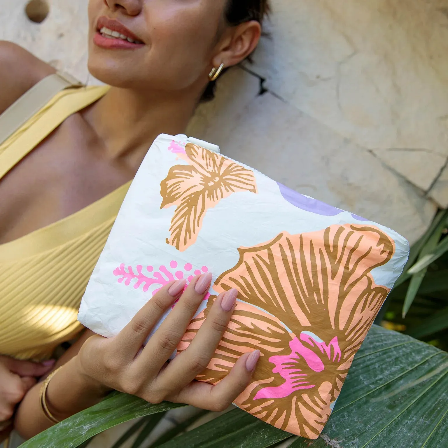 ALOHA Collection - Small Pouch Pape'ete Ube