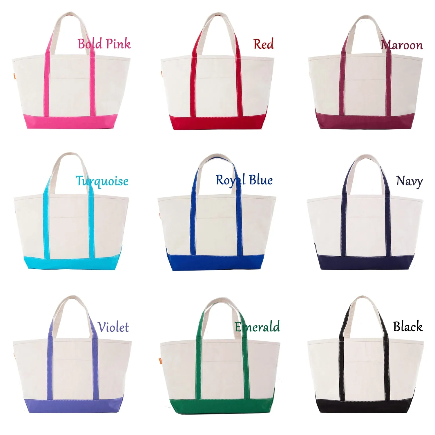 alpha Kappa Delta Phi Large Canvas Tote Bag