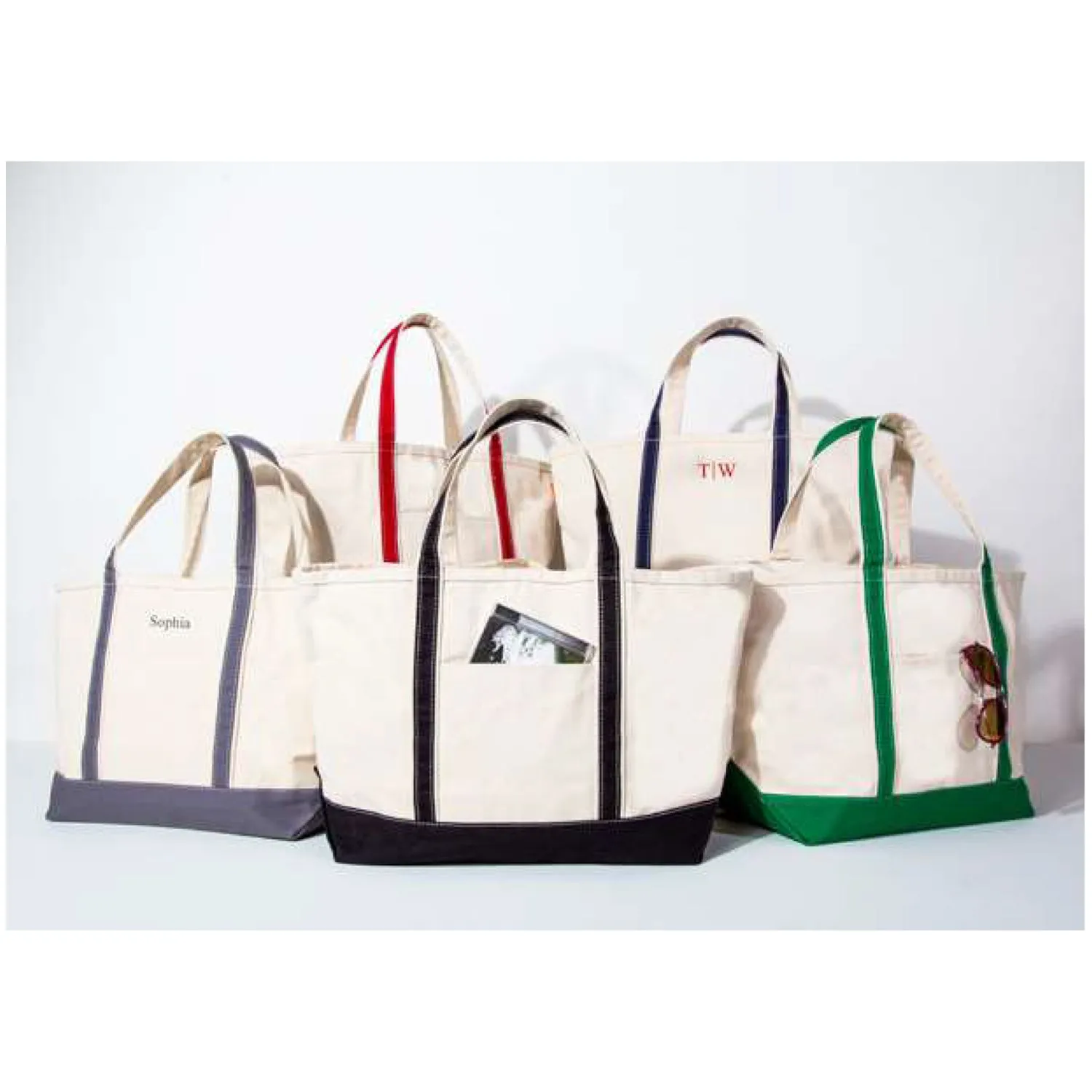 alpha Kappa Delta Phi Large Canvas Tote Bag
