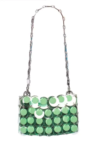Aqua Sparkle Nano Shoulder Bag