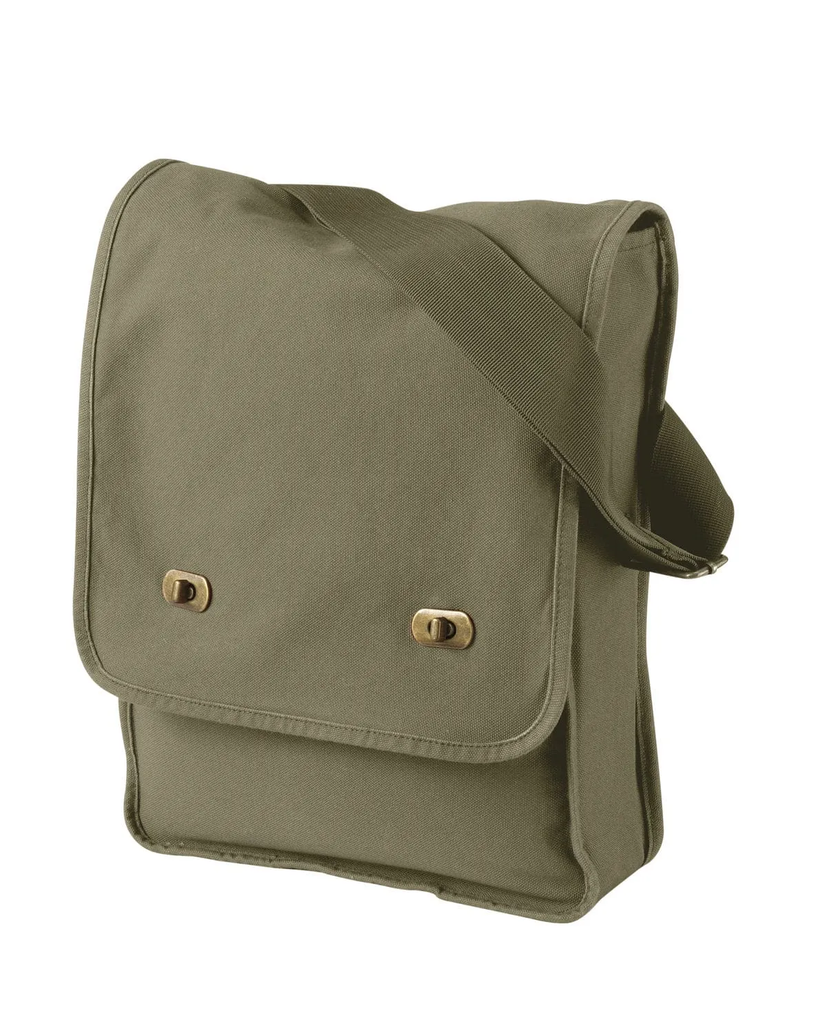 Authentic Pigment Pigment-Dyed Canvas Field Bag