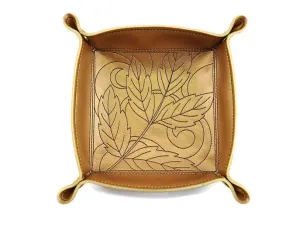 Autumn Ash Leaf dice tray