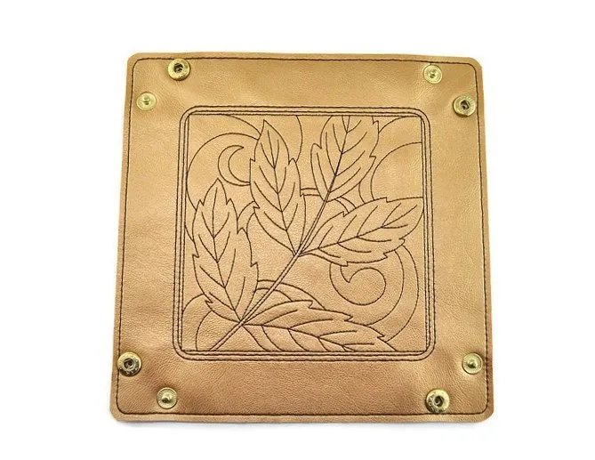 Autumn Ash Leaf dice tray
