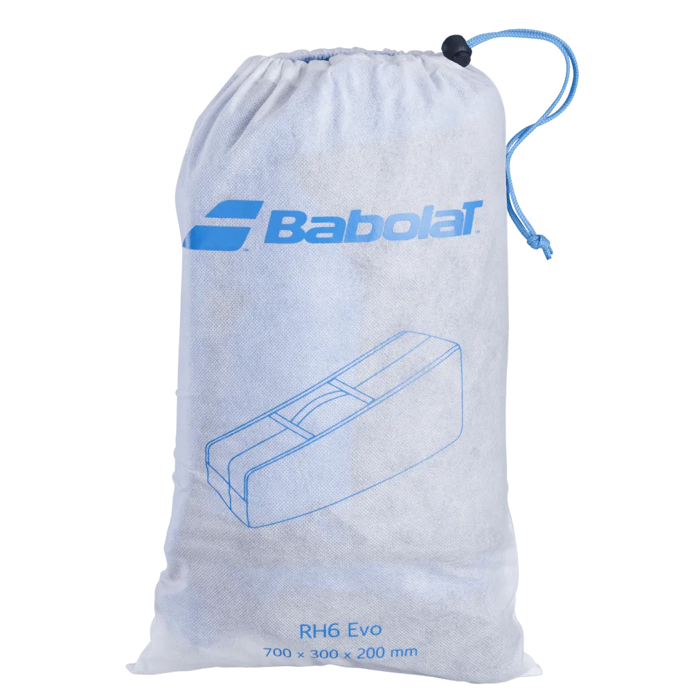 Babolat EVO Drive 6 Pack Racquet Bag (Blue/Grey)