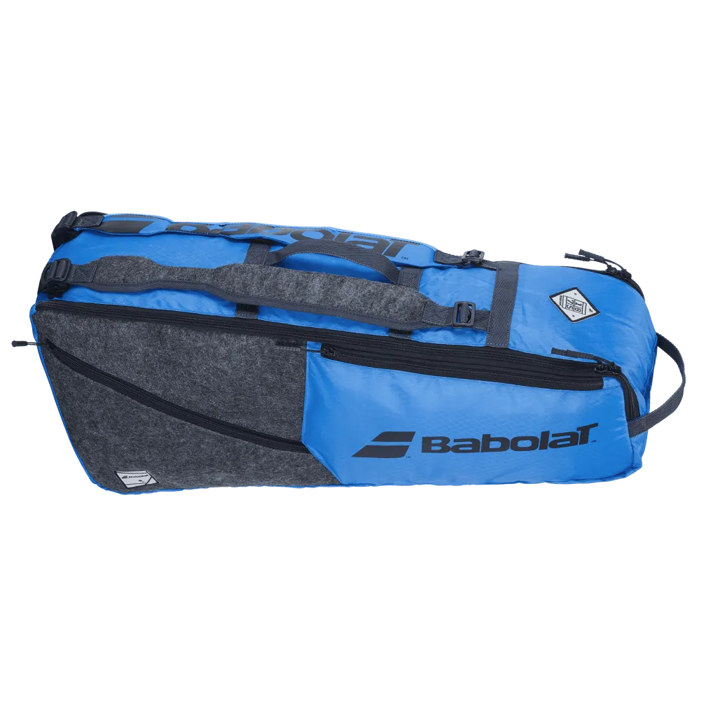 Babolat EVO Drive 6 Pack Racquet Bag (Blue/Grey)