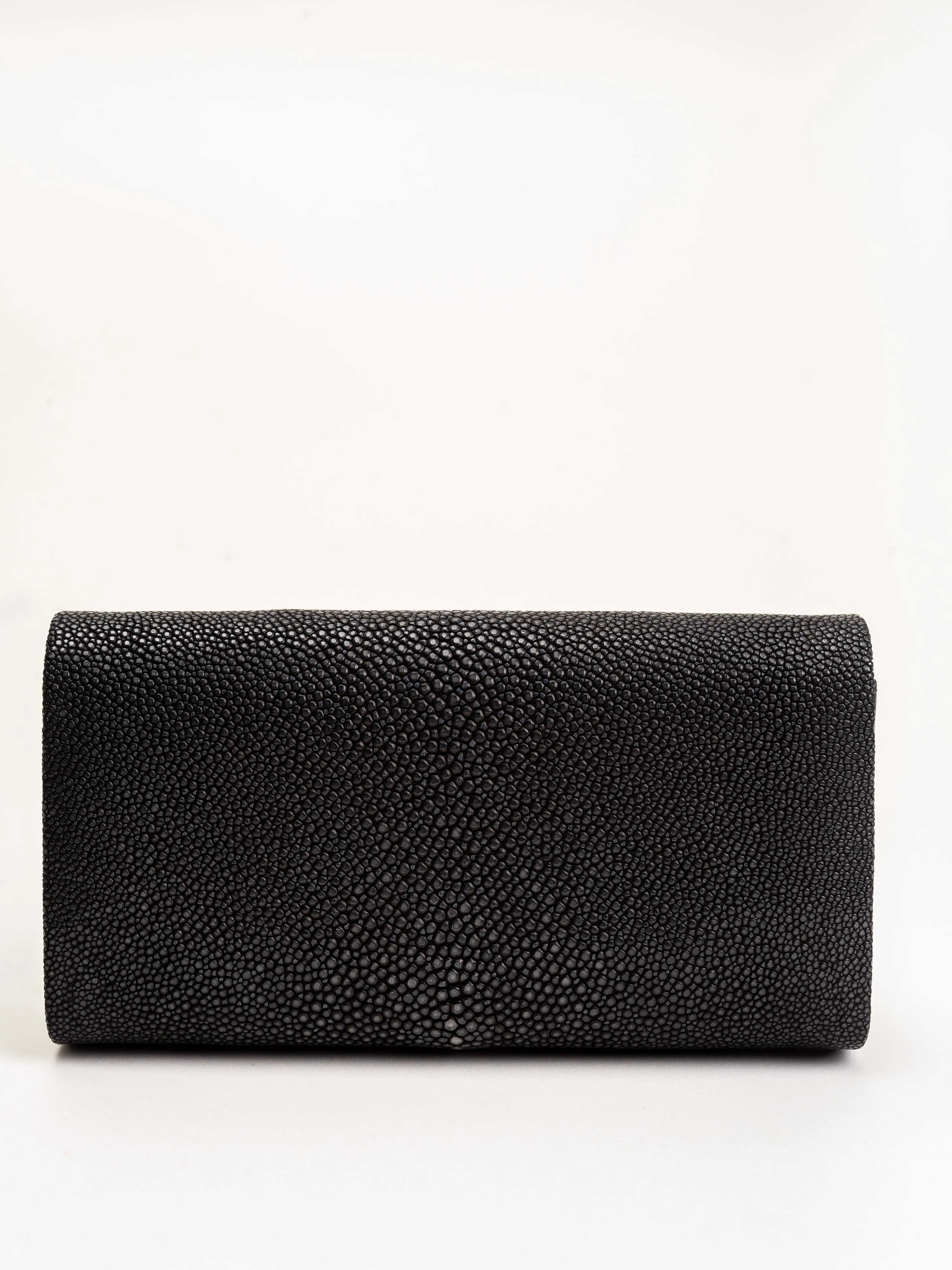 baby grande stingray clutch - black