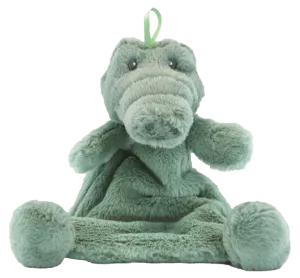 Baby Paper Gator Crinkle Cuddler (Min. of 6, multiples of 6)