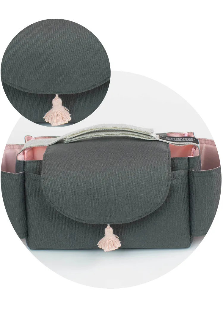 Baby Stroller Organizer Baby Prams Carriage Bottle Bag For Mom Diaper Bag