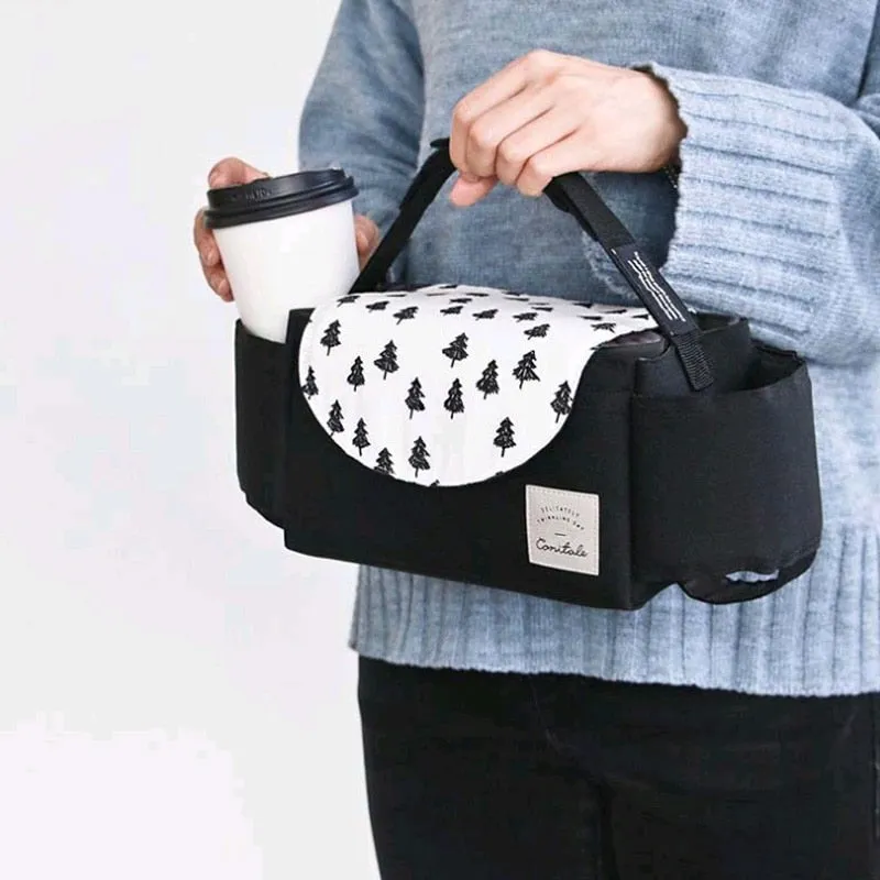 Baby Stroller Organizer Baby Prams Carriage Bottle Bag For Mom Diaper Bag