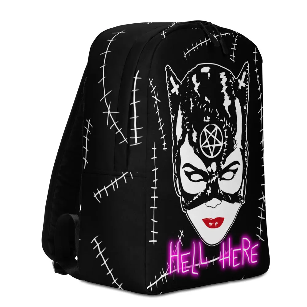 Bad Kitty / Hell Here Minimalist Backpack