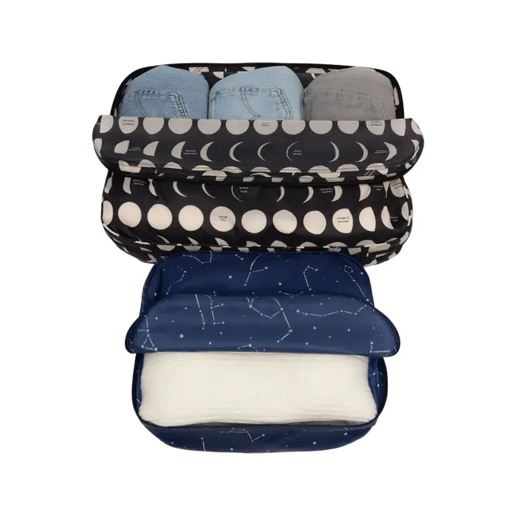 Baggu Large Packing Cube Set, Night Sky