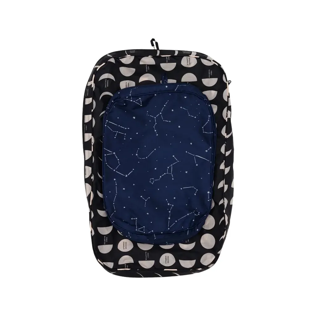 Baggu Large Packing Cube Set, Night Sky