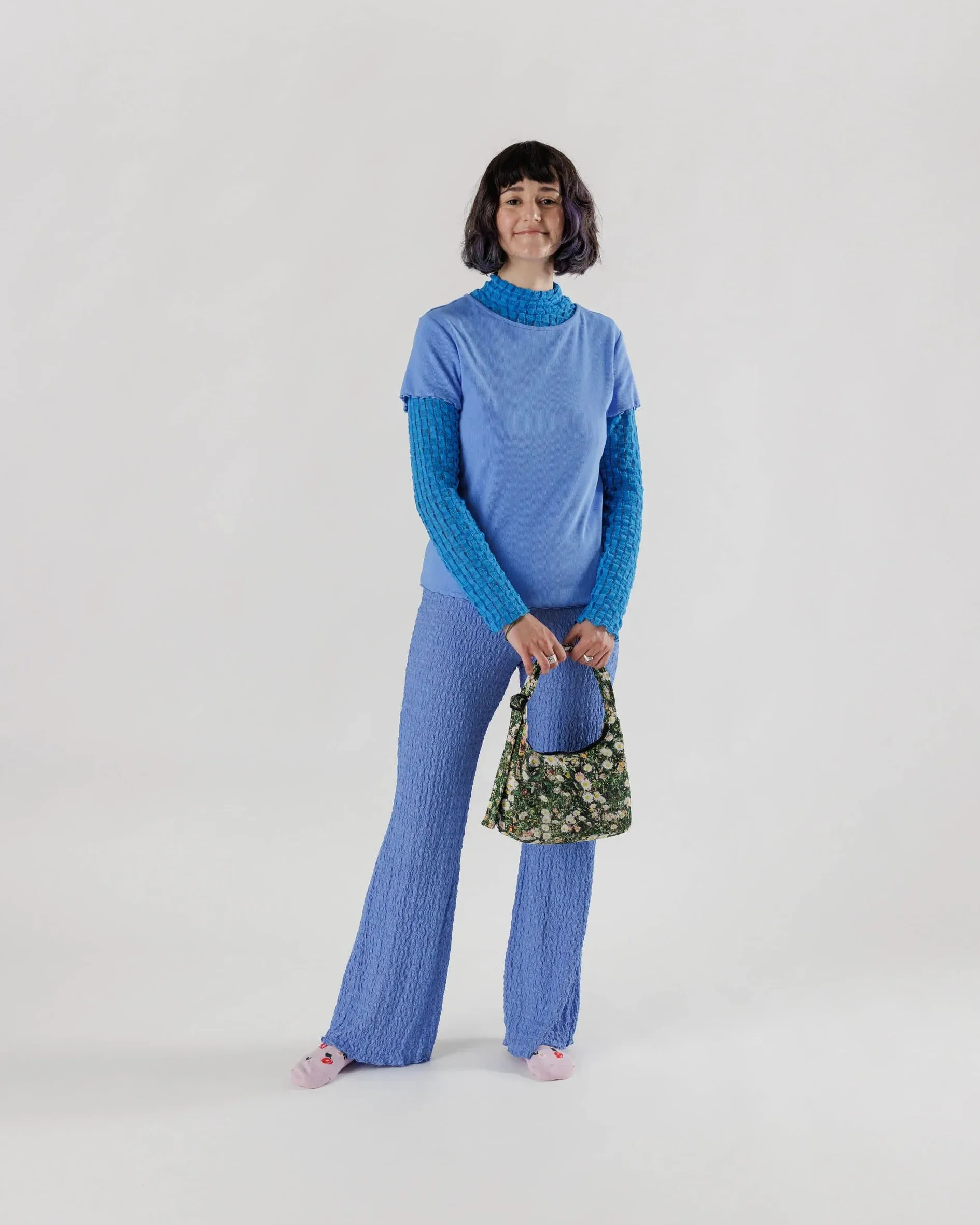 Baggu Mini Nylon Shoulder Bag - Daisy