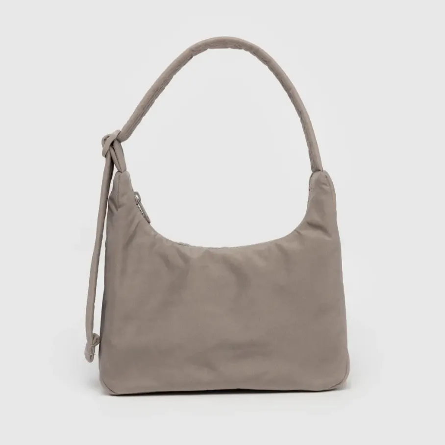 Baggu | Mini Nylon Shoulder Bag in Dove