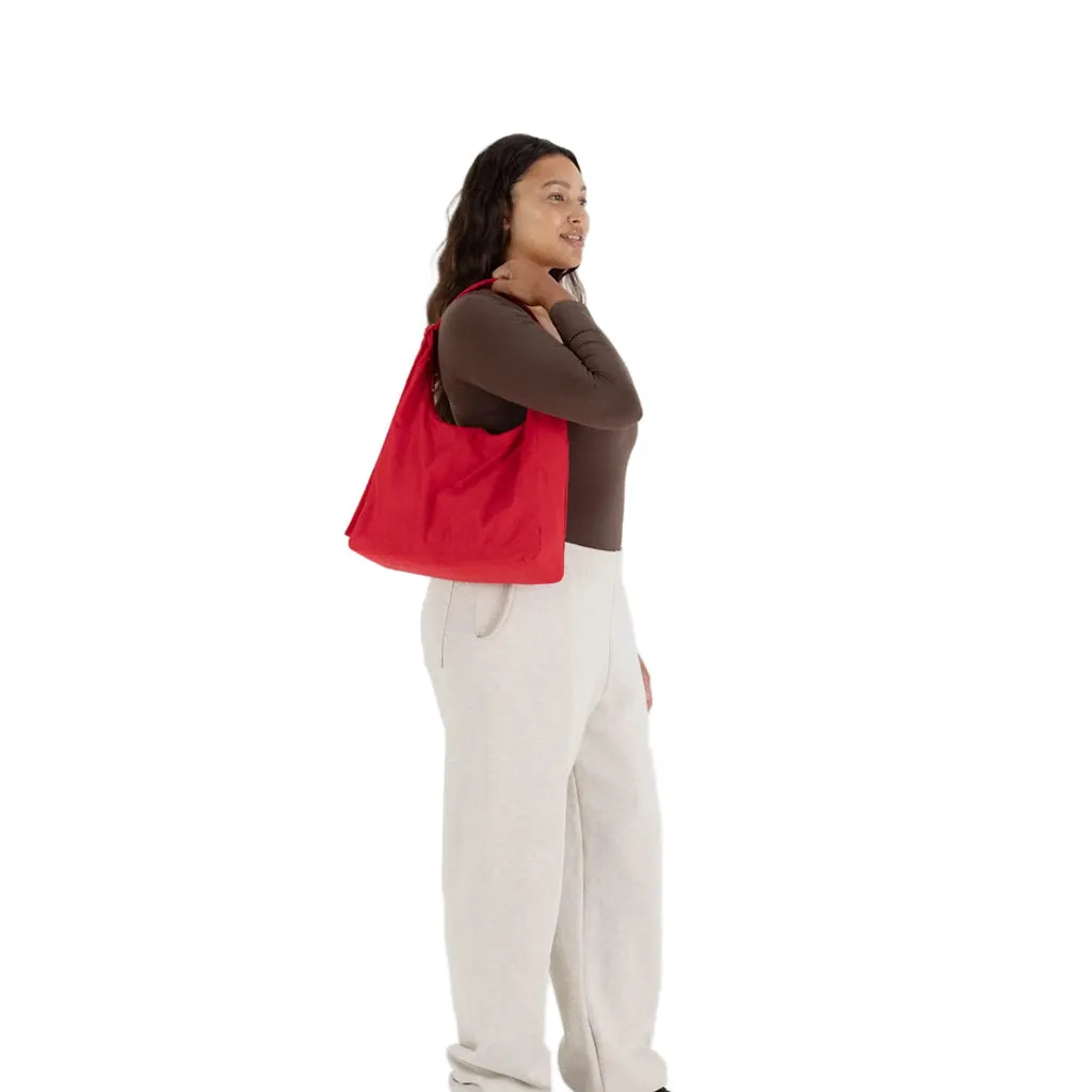 Baggu Nylon Shoulder Bag, Candy Apple Red