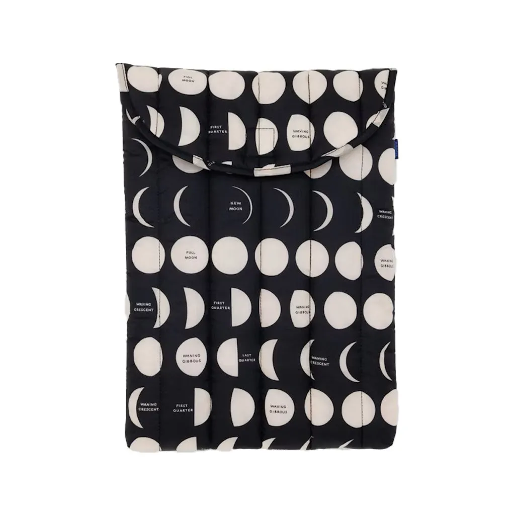 Baggu Puffy 16 inch Laptop Sleeve, Moon