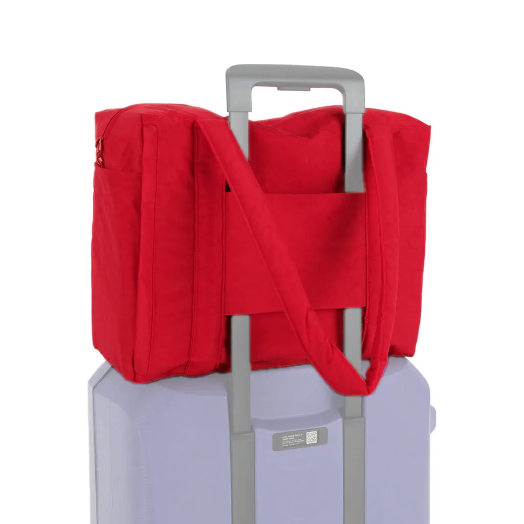 Baggu Small Cloud Carry-On, Candy Apple