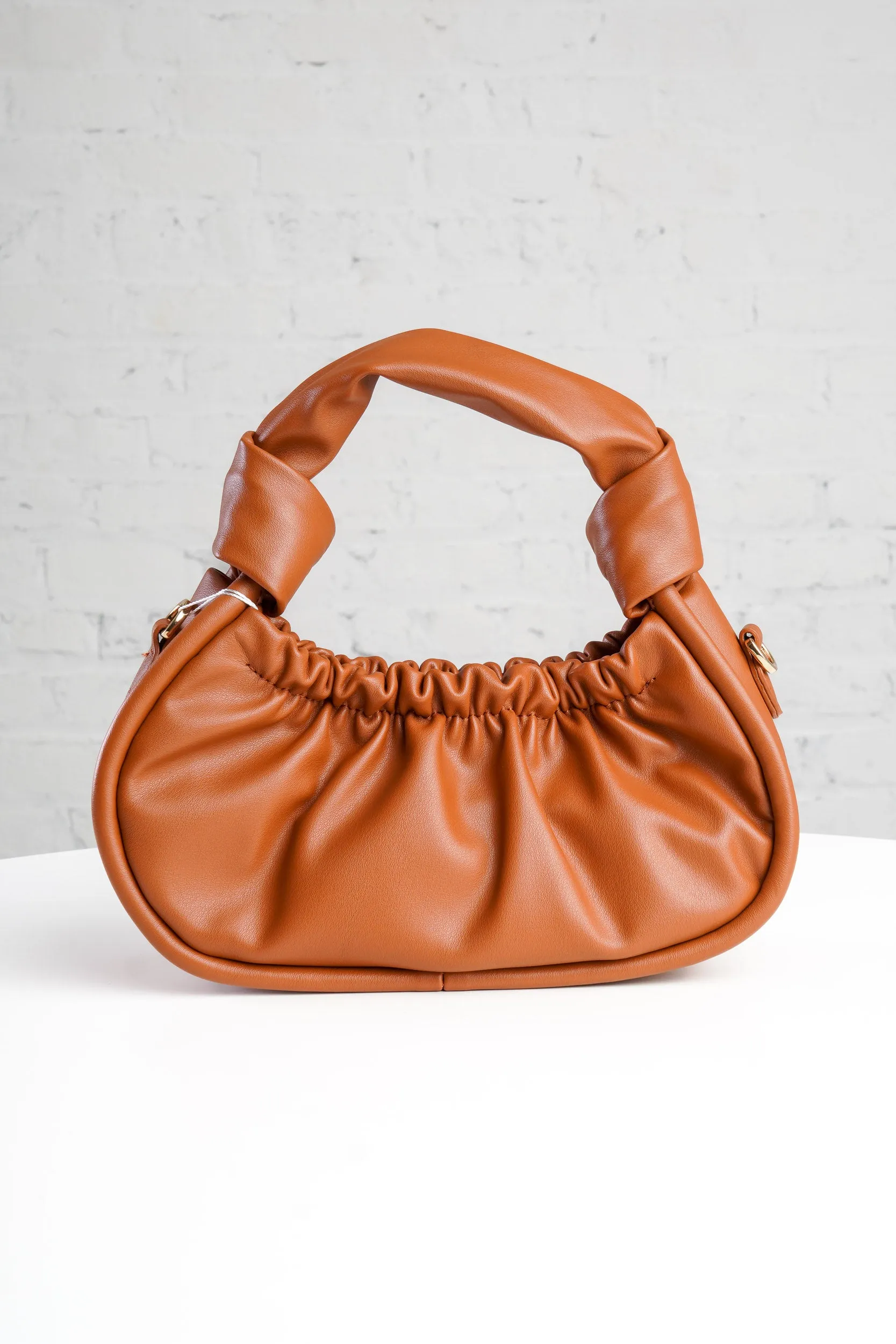 Baguette Shoulder Bag in Brown