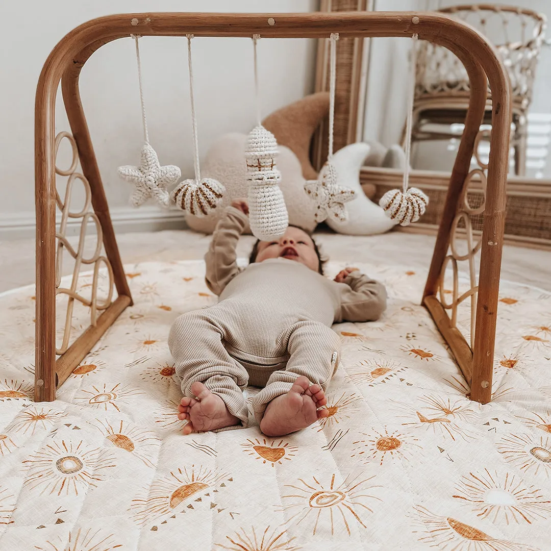 Bambella Designs Padded Waterproof Play Mat | Bohemian Sunshine
