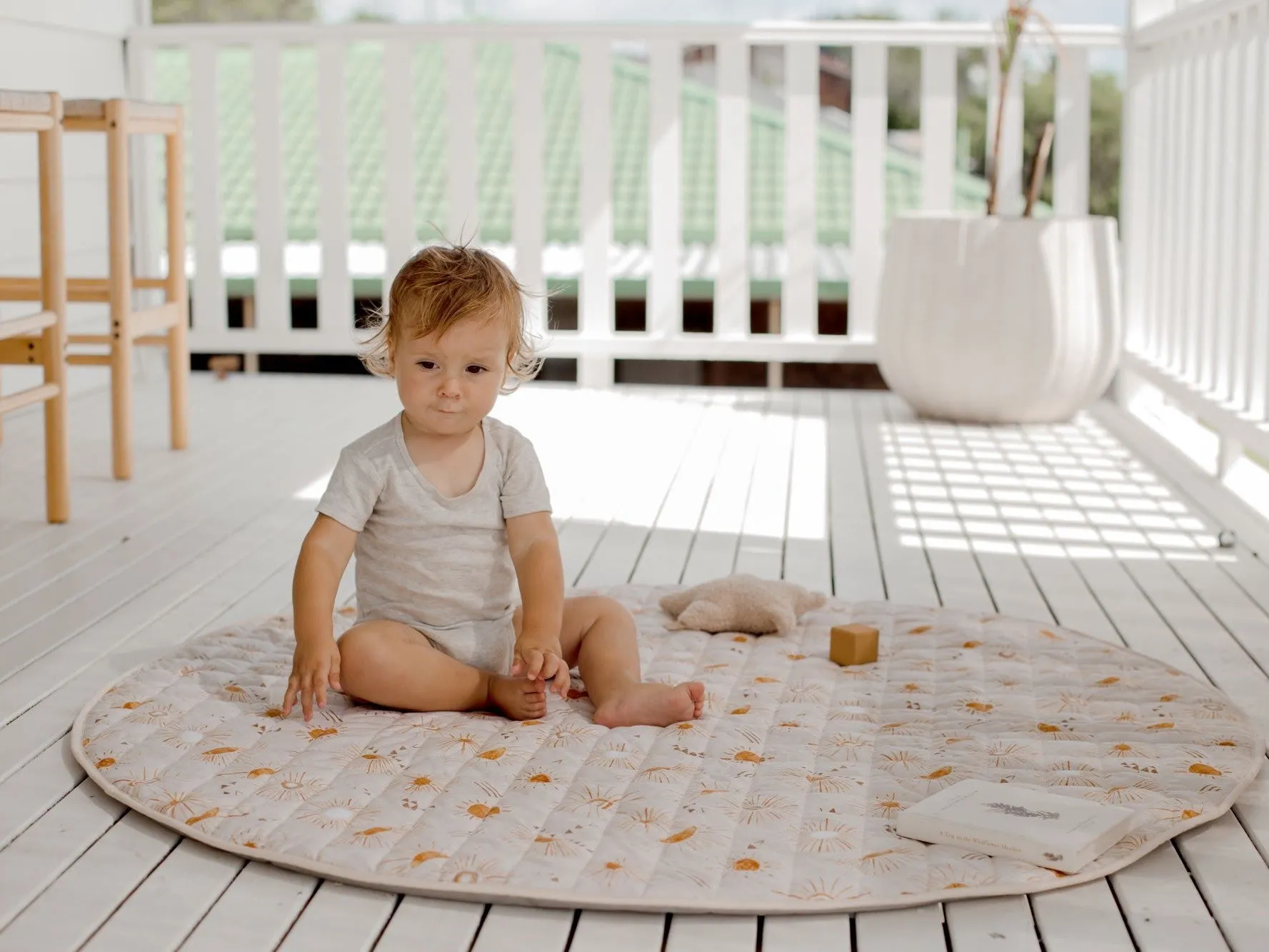 Bambella Designs Padded Waterproof Play Mat | Bohemian Sunshine