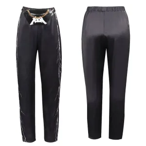 Barbie Ken Cosplay Costume Outfits Men Black Pants Bag Halloween Carnival Suit