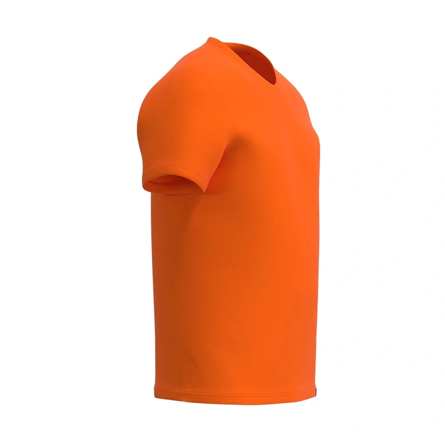 Basic V-neck Plus – Everyday Comfort & Style, Orange