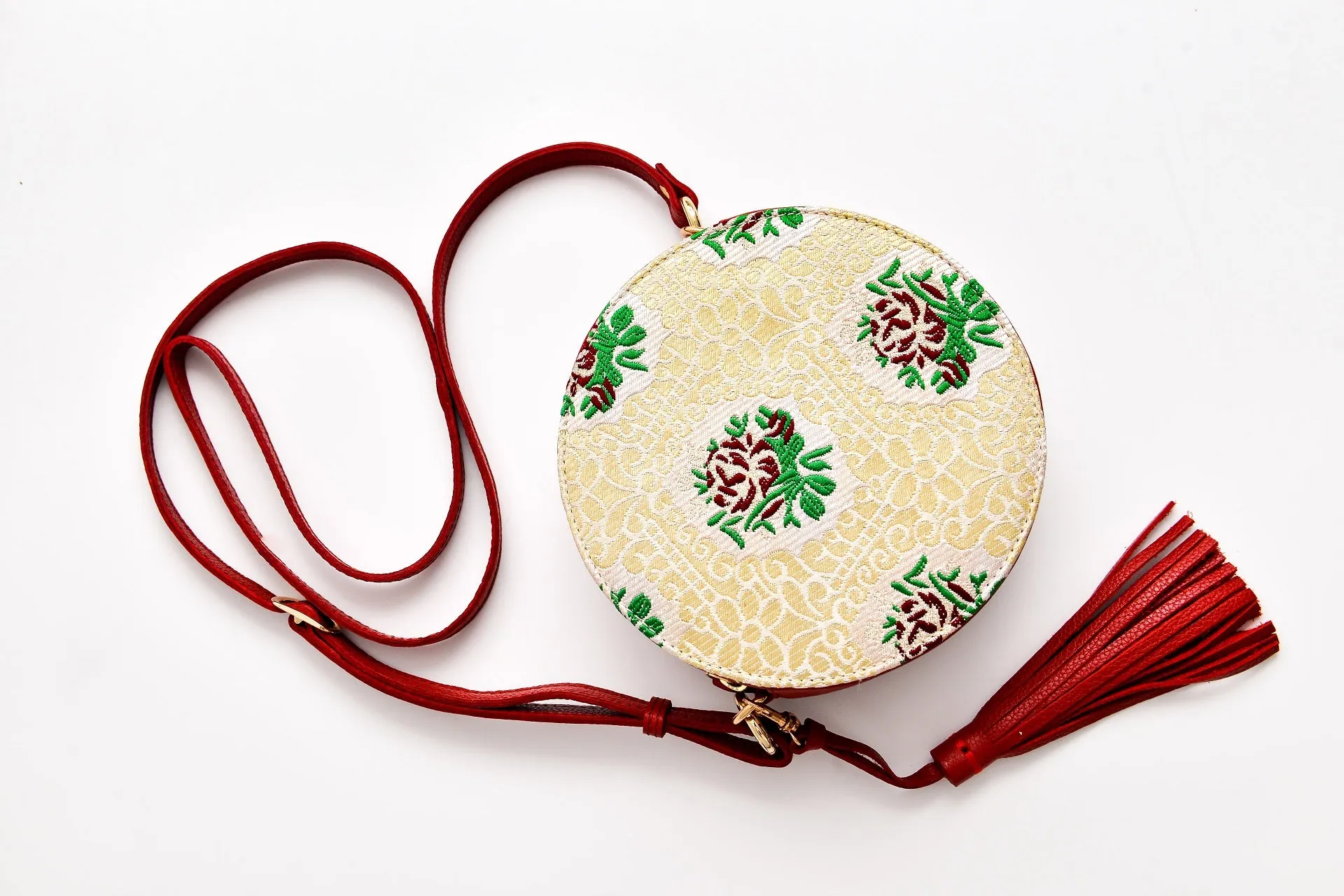 Batool Circle Bag Red
