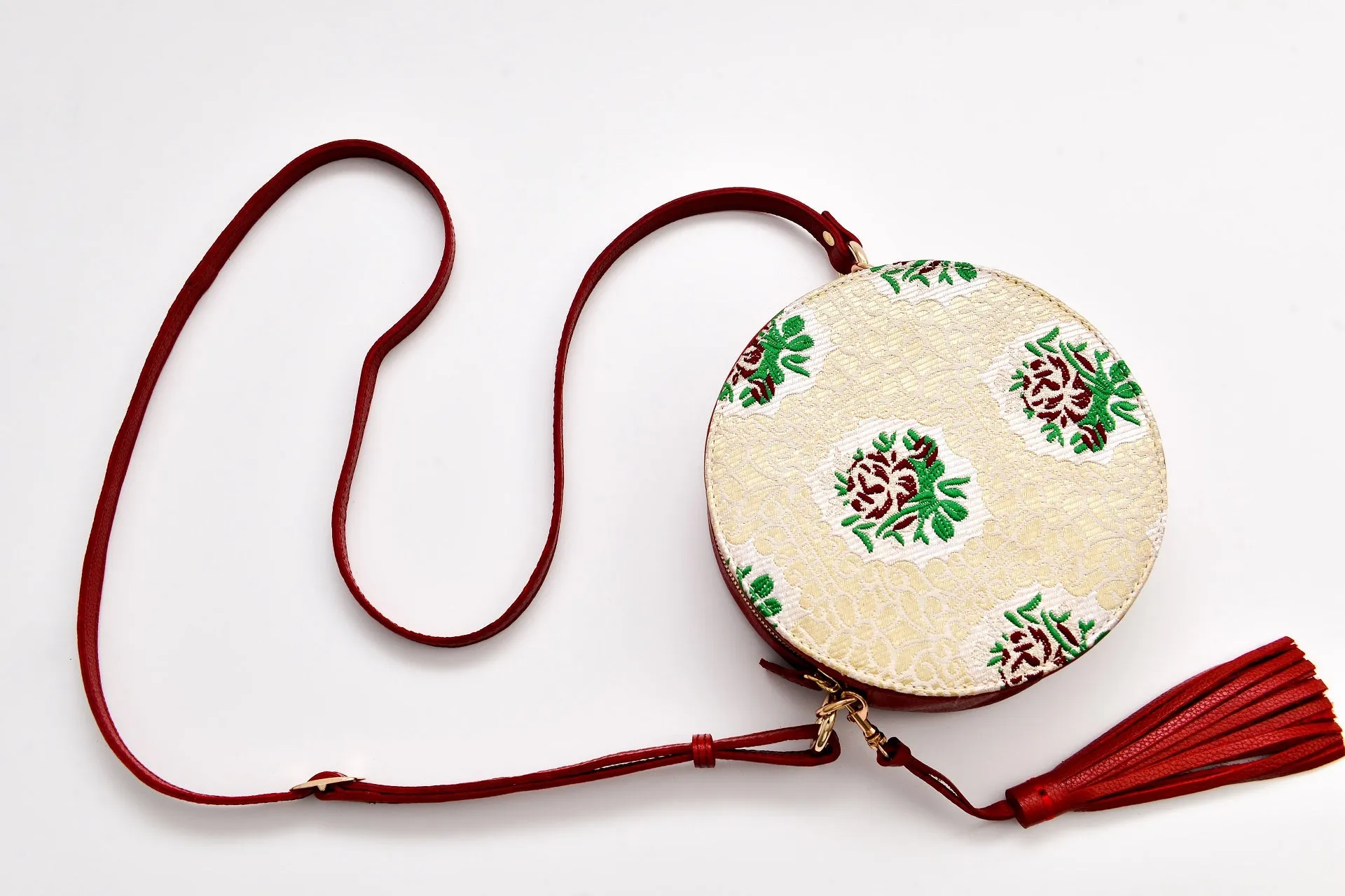 Batool Circle Bag Red
