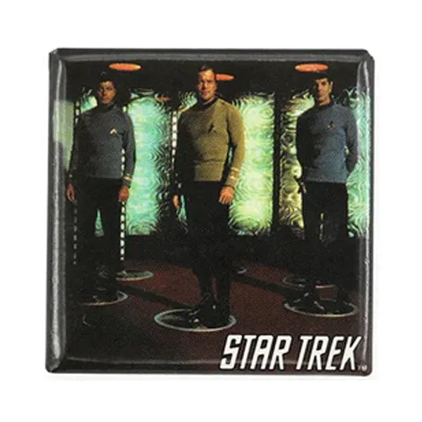 Beam Me Up Scotty Vintage Button