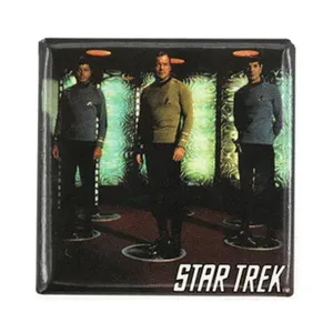 Beam Me Up Scotty Vintage Button