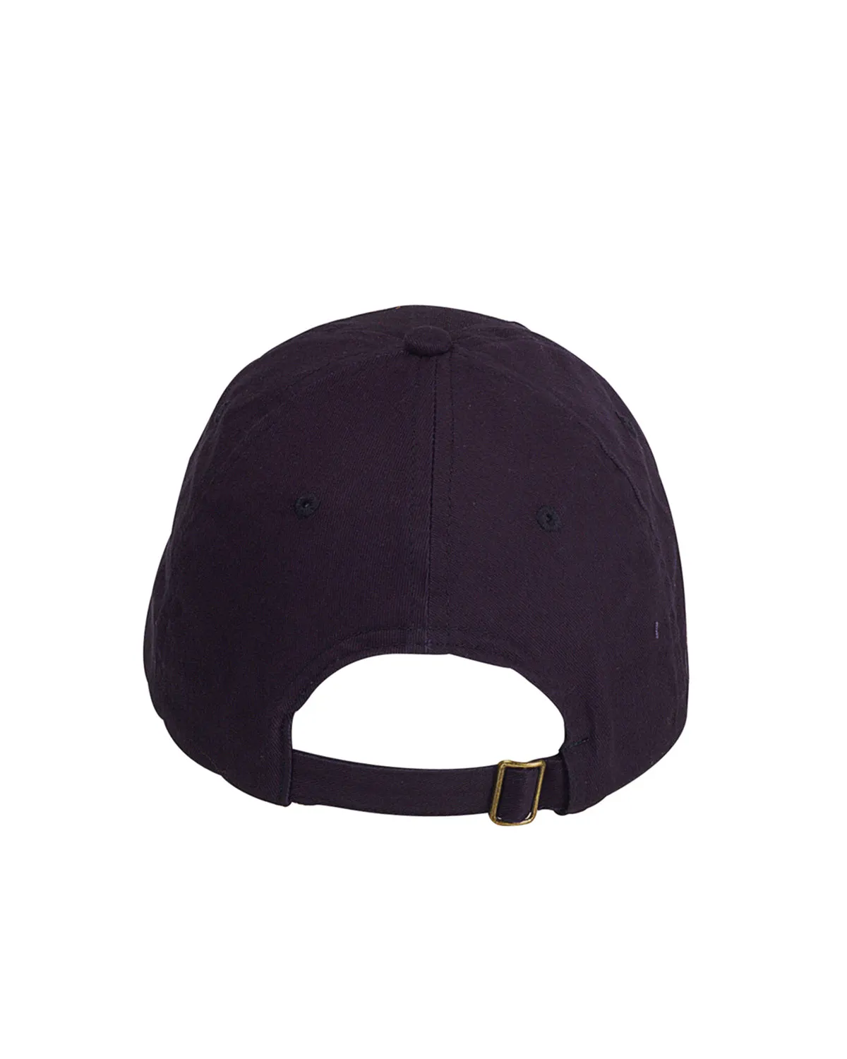 Big Accessories 6 Panel Brushed Twill Unstructured Cap BX001