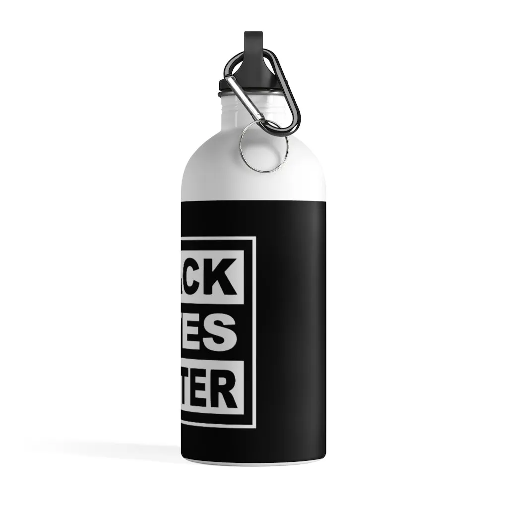 Black Lives Matter Stainless Steel Water Bottle