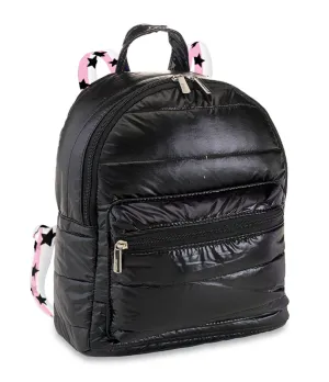 Black Mini with Pink and White Stripe