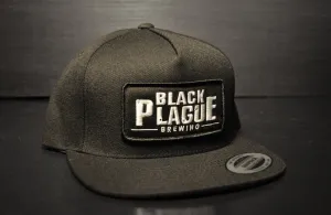 Black Plague Snapback Hat - Black