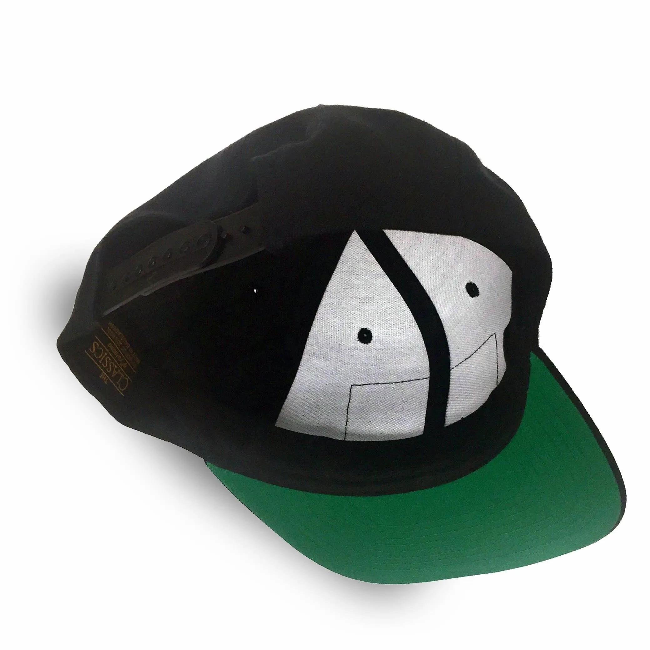 Black Plague Snapback Hat - Black