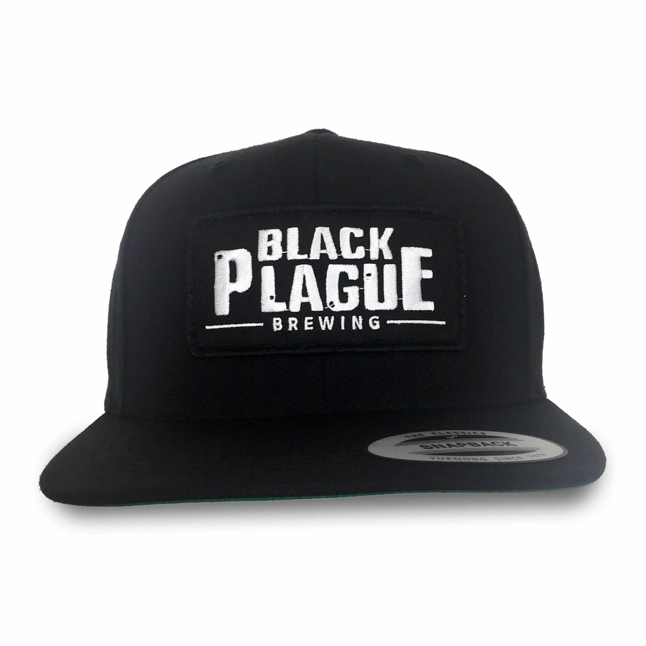 Black Plague Snapback Hat - Black