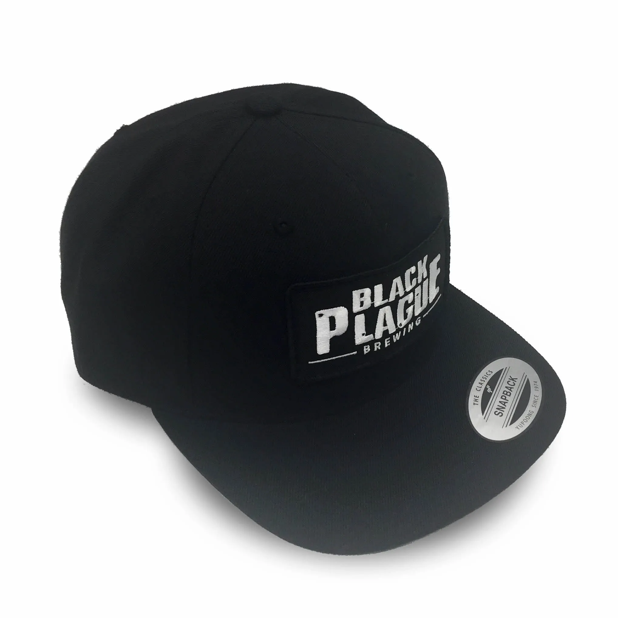 Black Plague Snapback Hat - Black