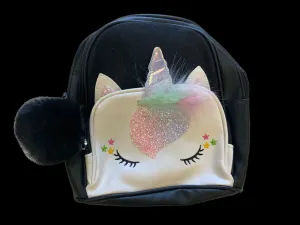 Black Unicorn Sparkle Backpack