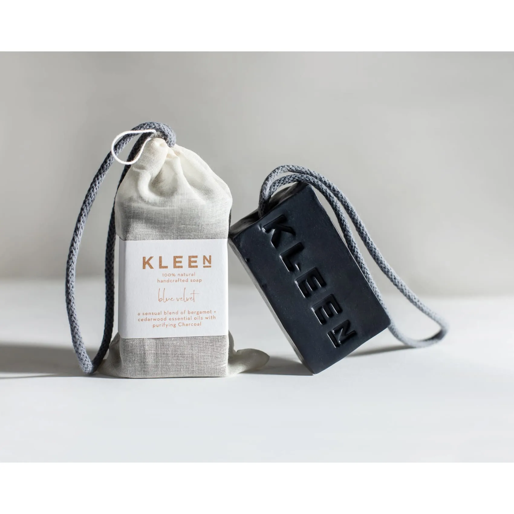 Blue Velvet & Marine Rulo Bathing Set